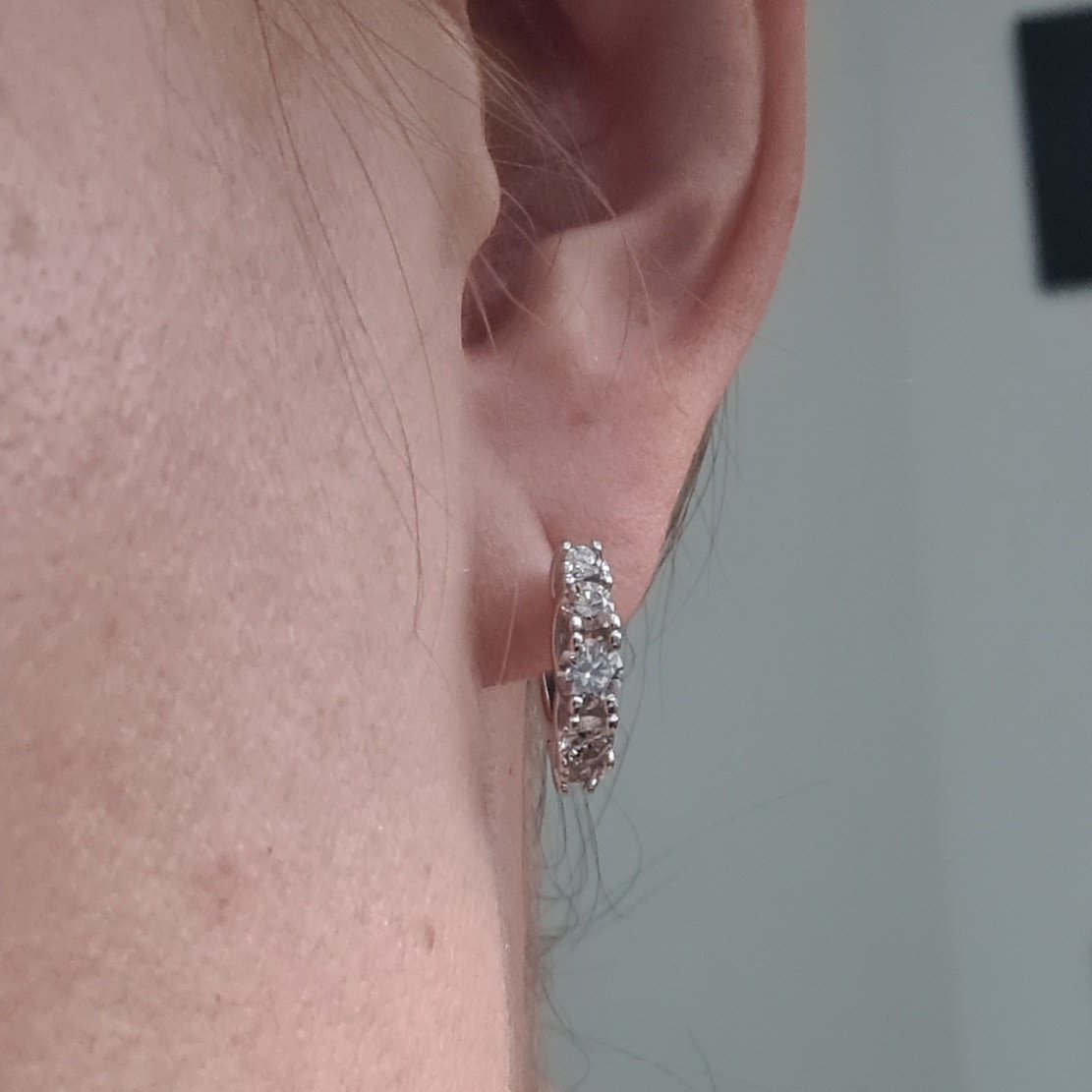 Серьги Deimantas 94466994 2,84гр 1,17ct. купить,NaN