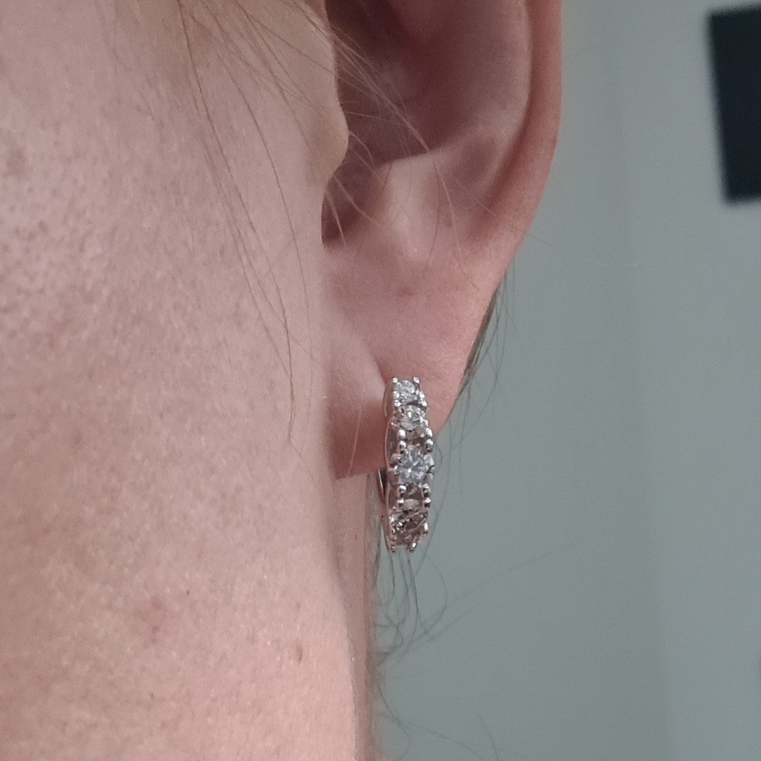 Серьги Deimantas 94466994 2,84гр 1,17ct. купить,NaN