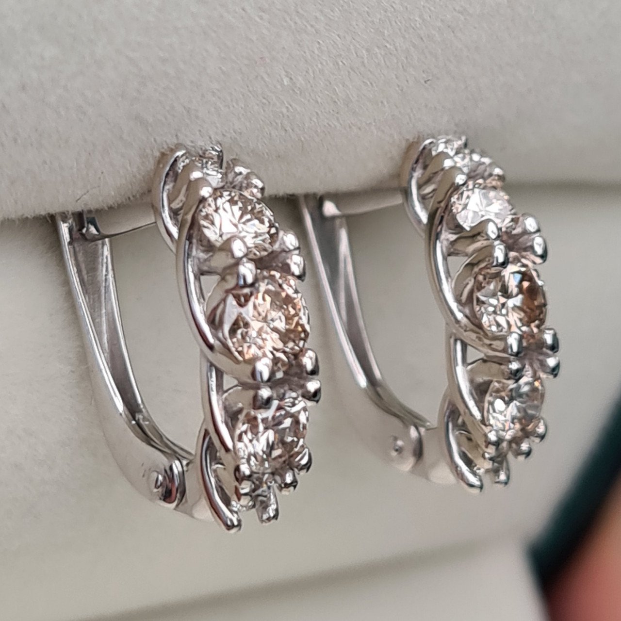 Серьги Deimantas 94466994 2,84гр 1,17ct. купить,NaN