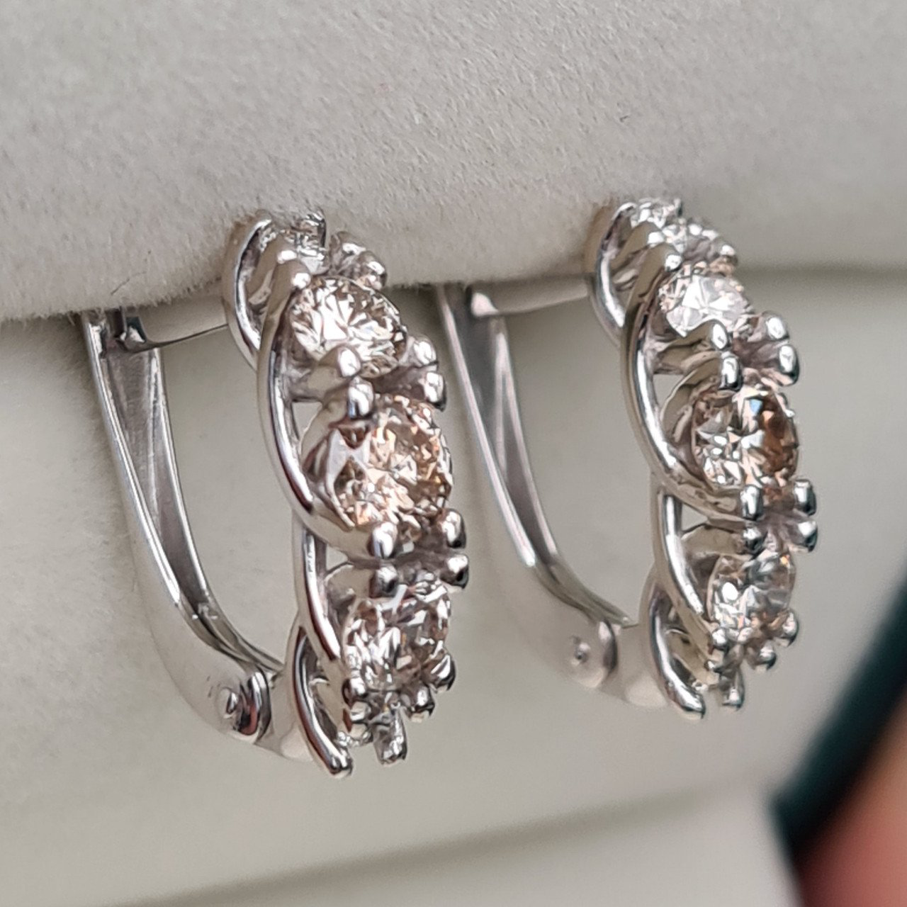 Серьги Deimantas 94466994 2,84гр 1,17ct. купить,NaN
