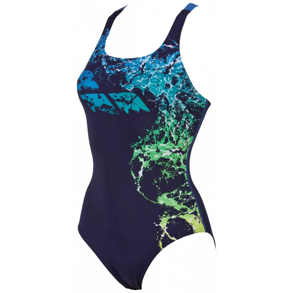 Купальник Arena Backwash 000080 синий 40