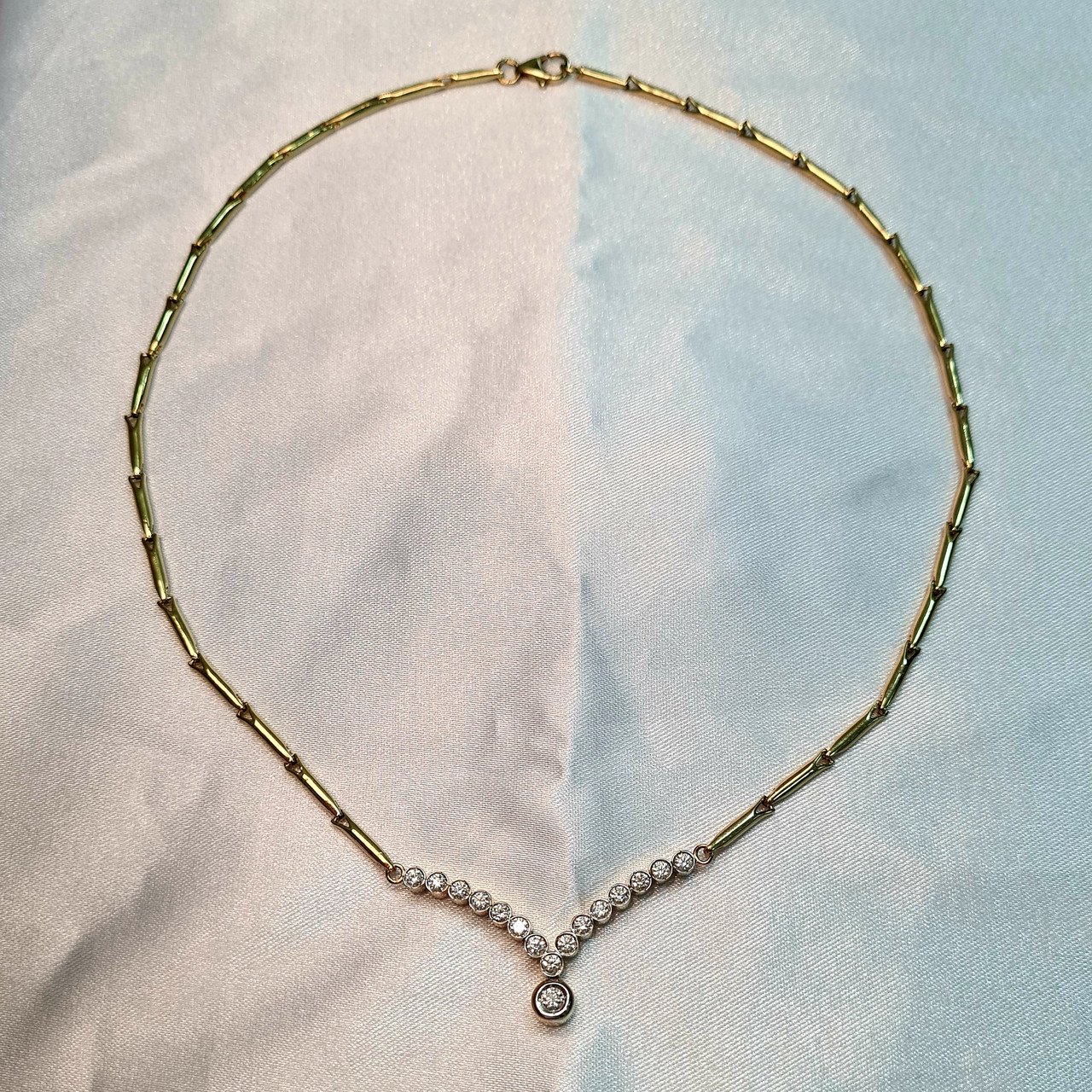 Колье Deimantas 96145856 19,09гр 1,20ct. купить,NaN