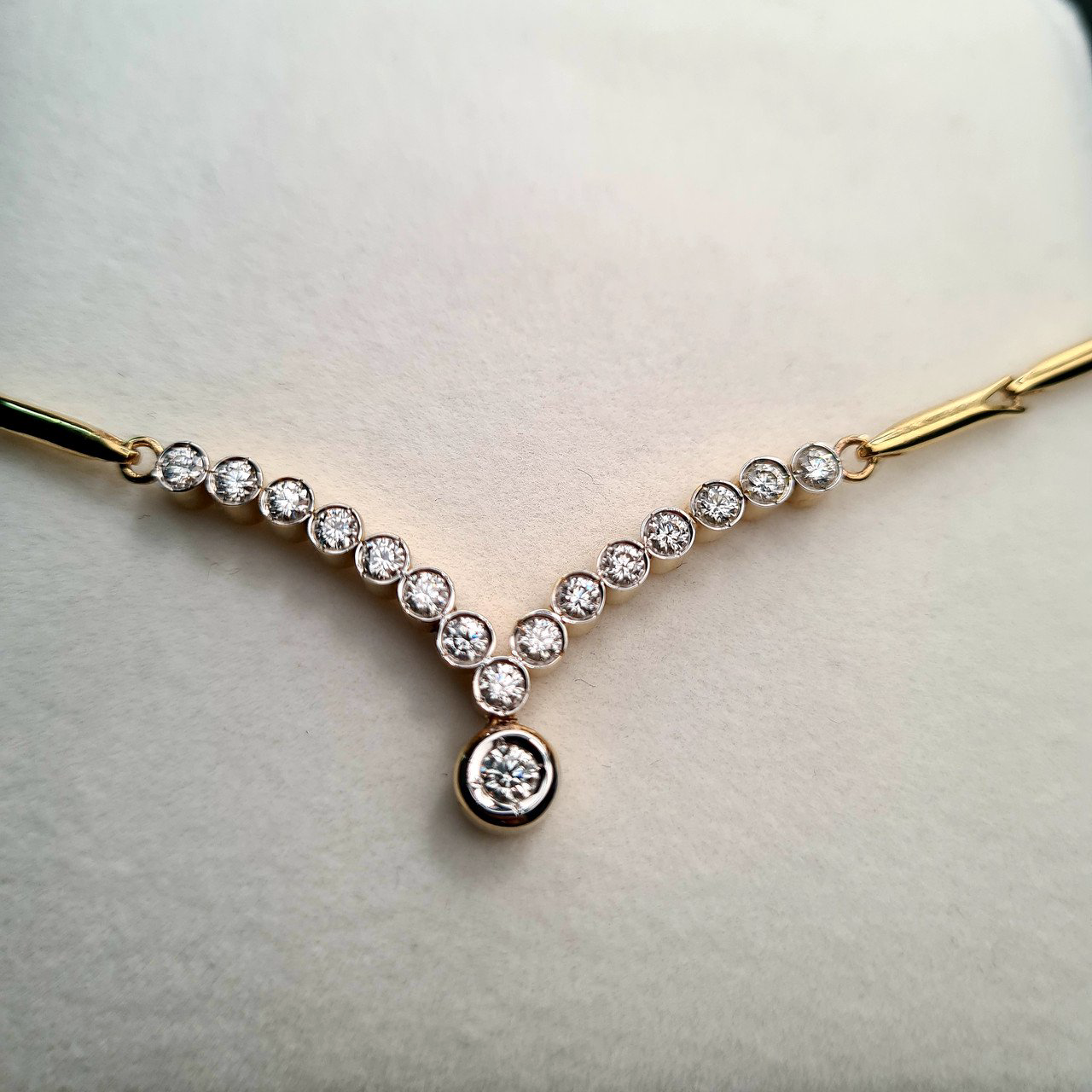 Колье Deimantas 96145856 19,09гр 1,20ct. купить,NaN