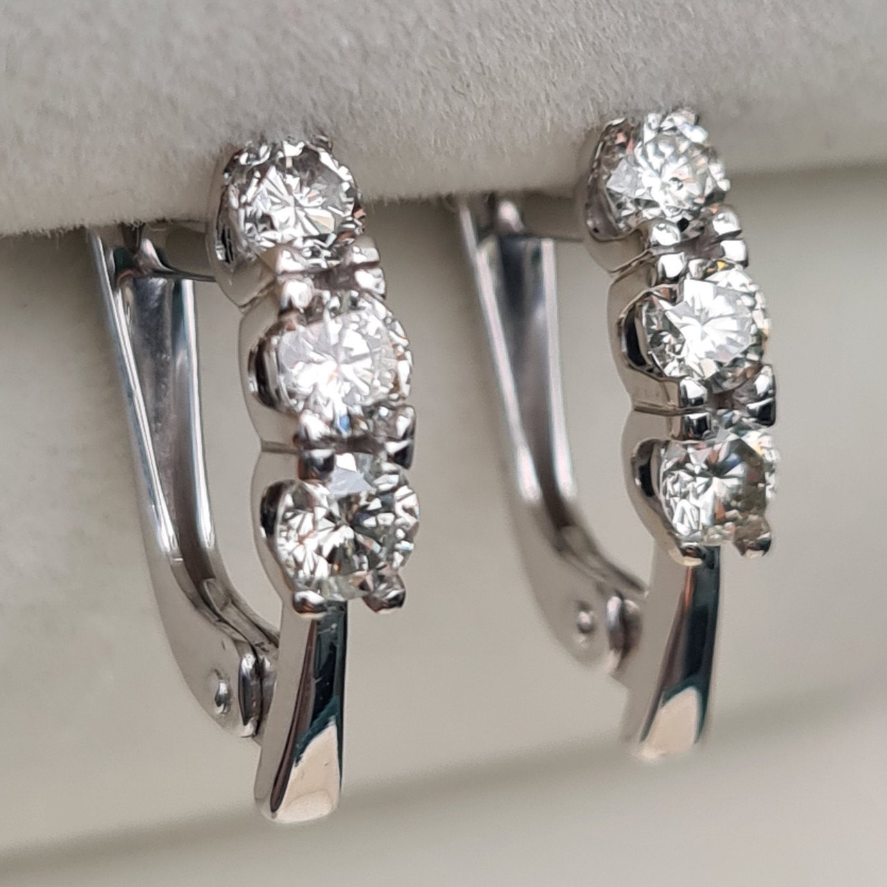 Серьги Deimantas 2,03гр 0,71ct. купить,NaN