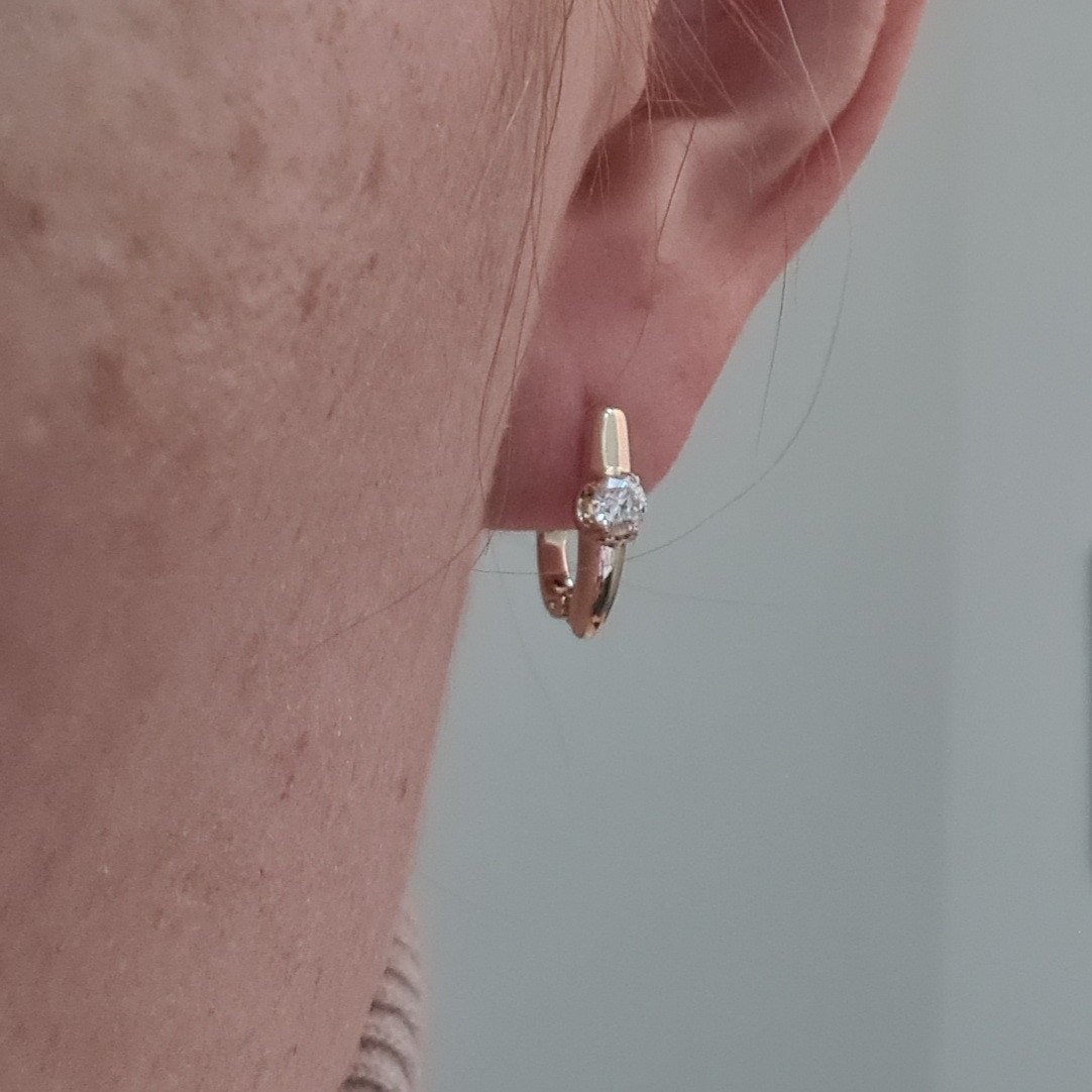Серьги Deimantas 94467009 2,65гр 0,37ct. купить,NaN