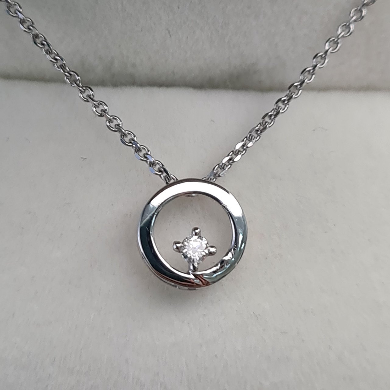 Колье Deimantas 45см 1,71гр 0,029ct. купить,NaN