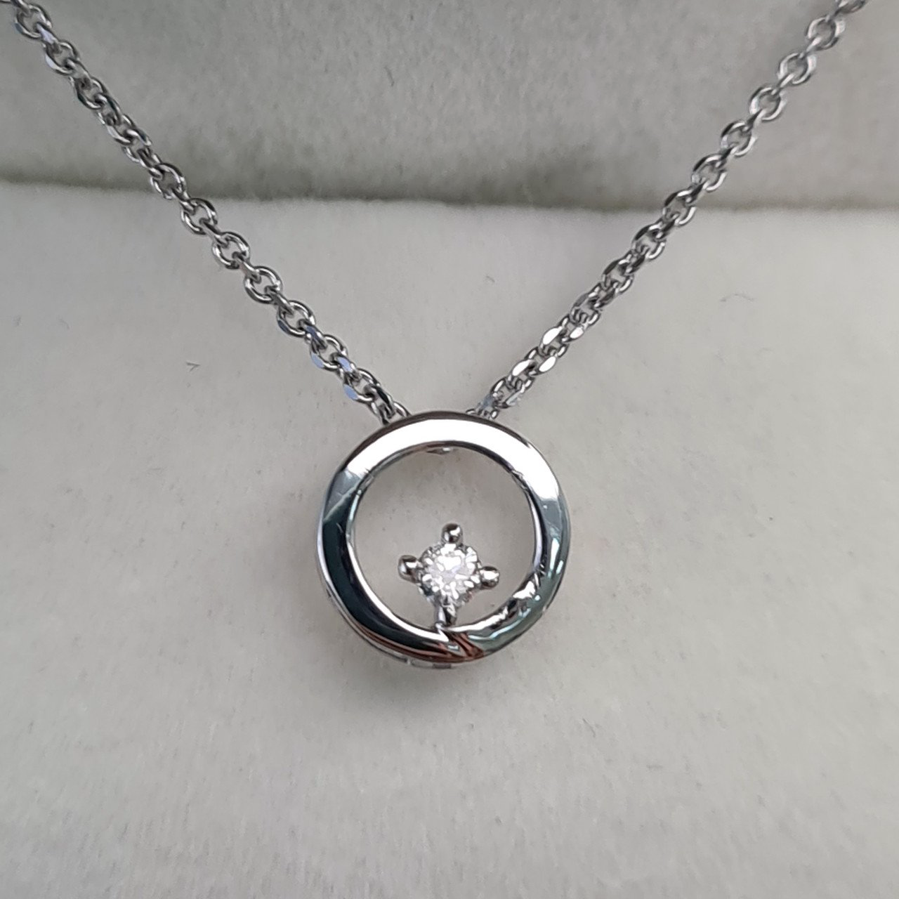Колье Deimantas 45см 1,71гр 0,029ct. купить,NaN
