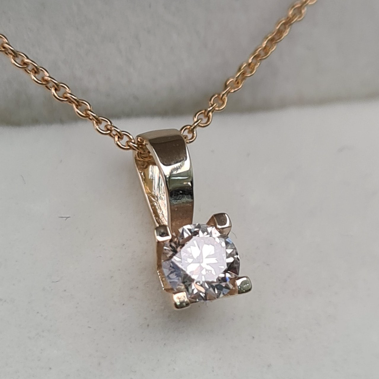 Колье Deimantas 94478209 45см 1,72гр 0,25ct. купить,NaN