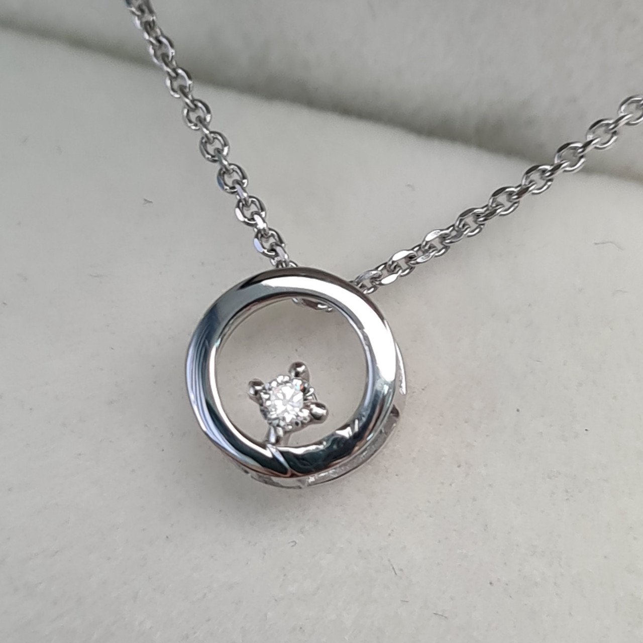 Колье Deimantas 45см 1,71гр 0,029ct. купить,NaN