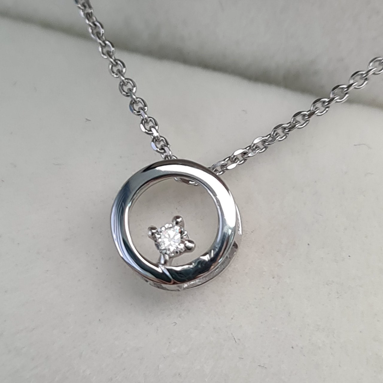 Колье Deimantas 45см 1,71гр 0,029ct. купить,NaN