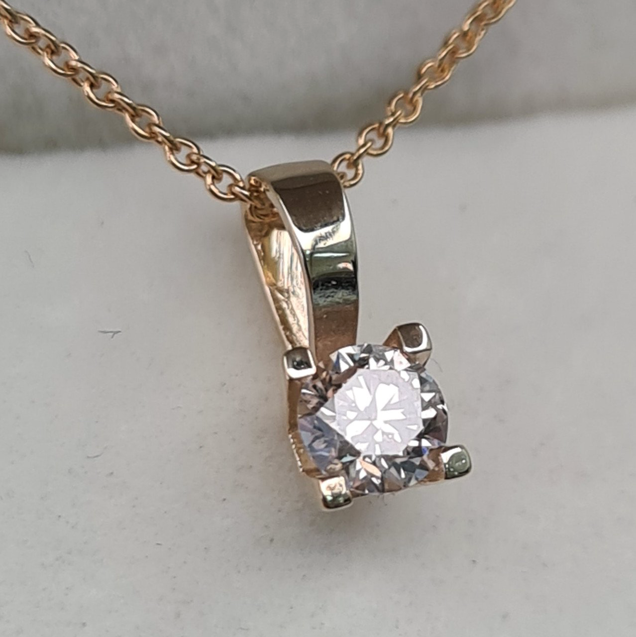 Колье Deimantas 94478209 45см 1,72гр 0,25ct. купить,NaN