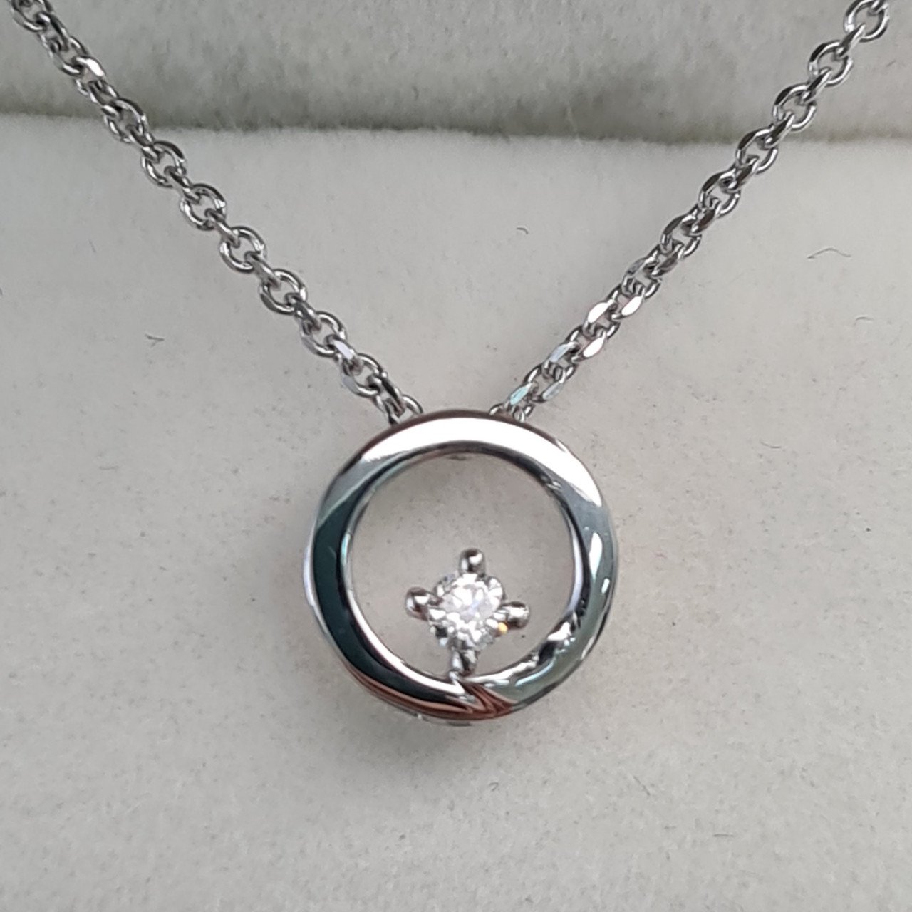 Колье Deimantas 45см 1,71гр 0,029ct. купить,NaN