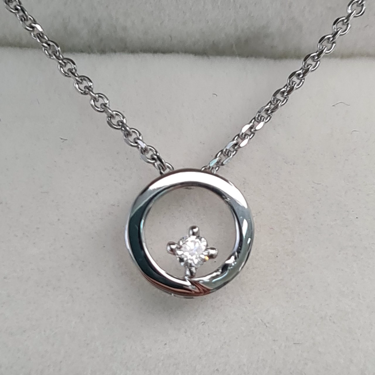 Колье Deimantas 45см 1,71гр 0,029ct. купить,NaN