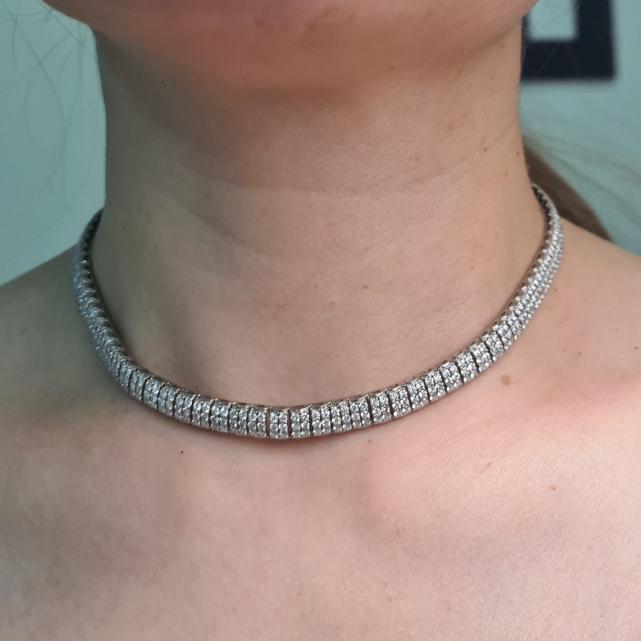 Колье Deimantas 96285223 38,27гр 15,5ct. купить,NaN