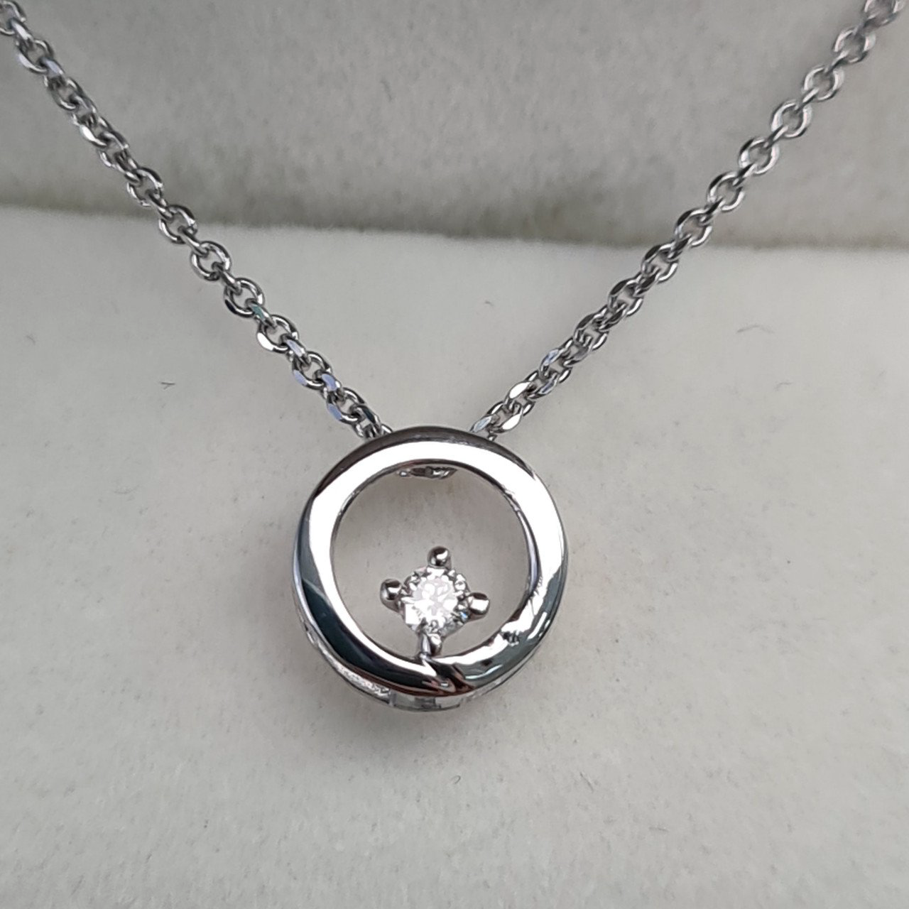 Колье Deimantas 45см 1,71гр 0,029ct. купить,NaN
