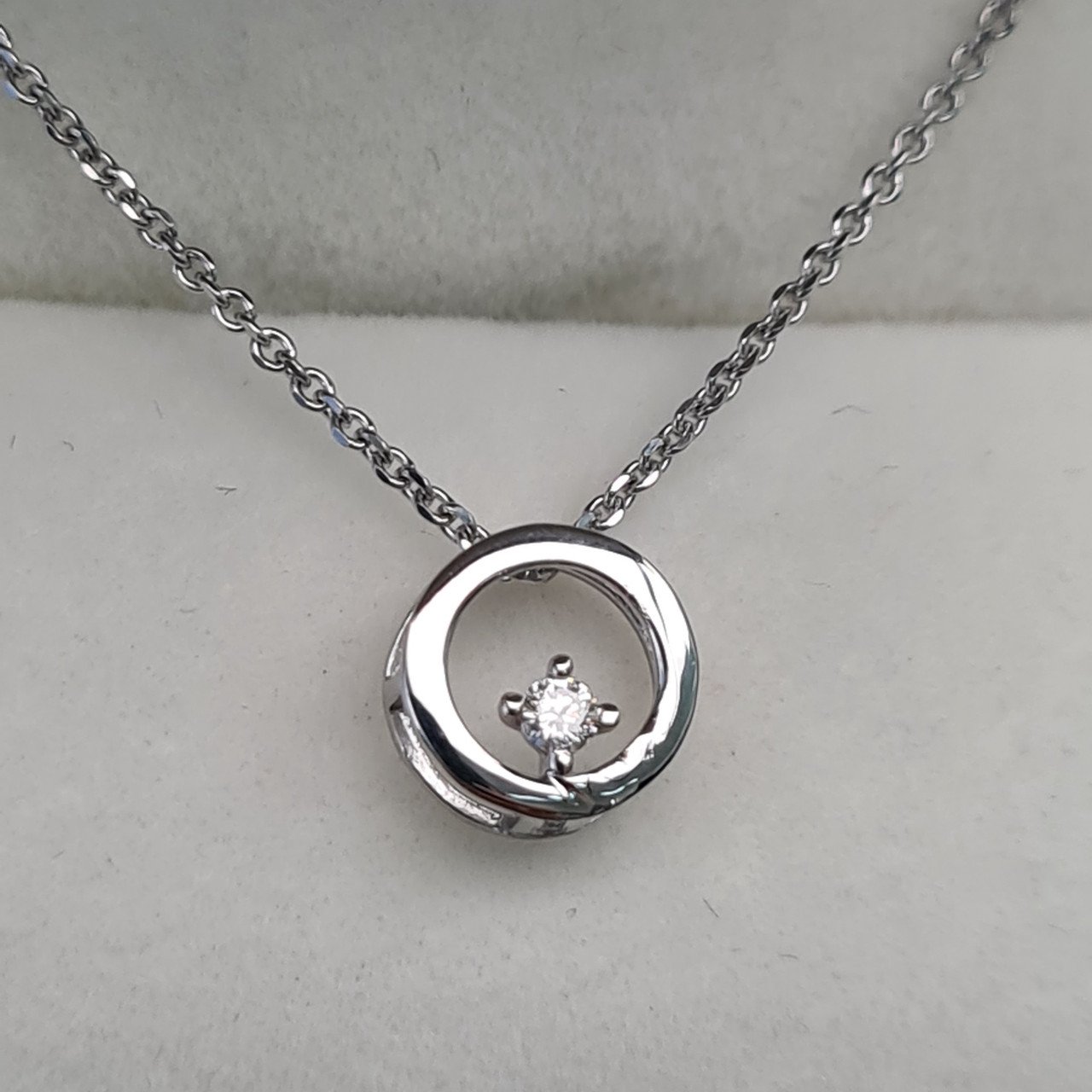 Колье Deimantas 45см 1,71гр 0,029ct. купить,NaN