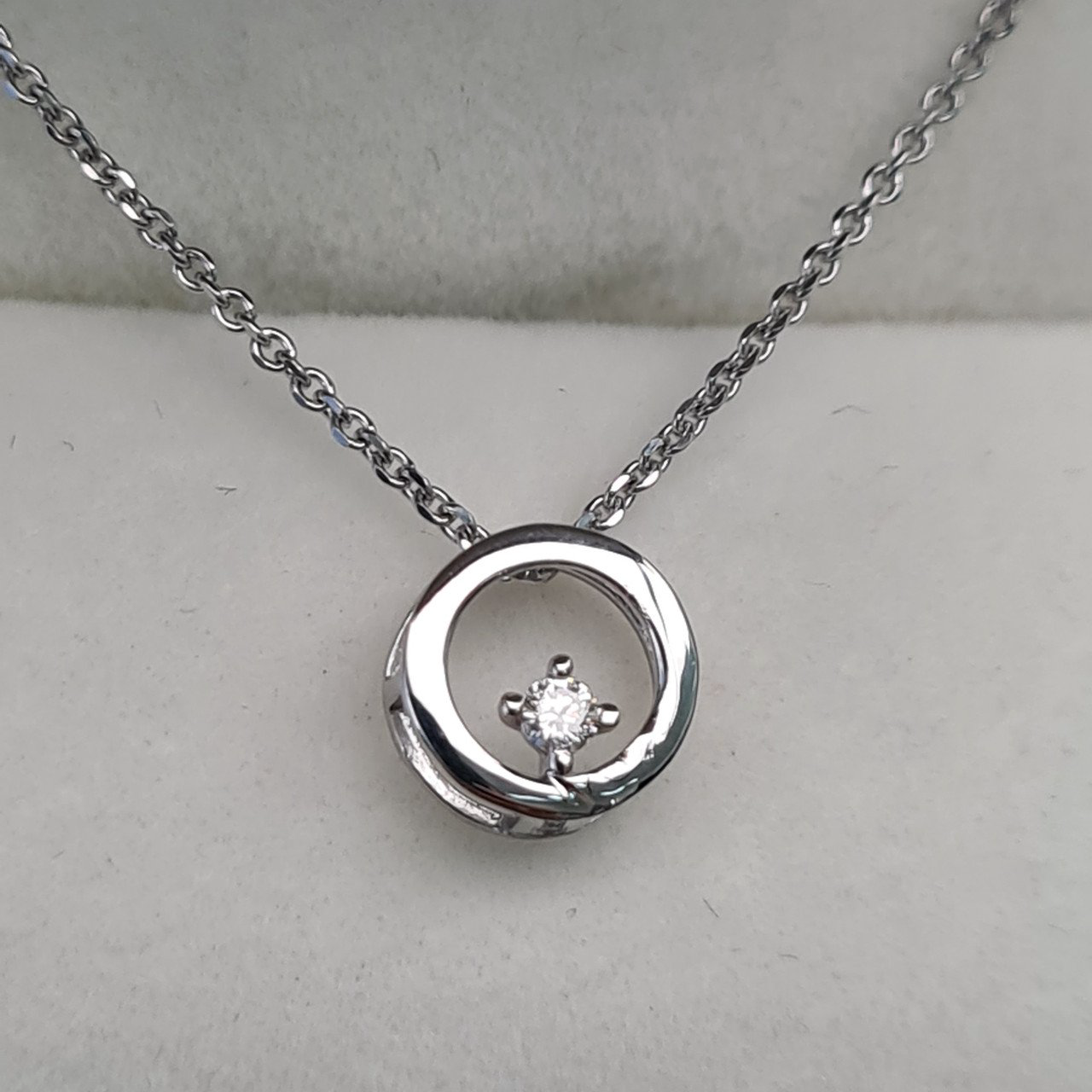 Колье Deimantas 45см 1,71гр 0,029ct. купить,NaN
