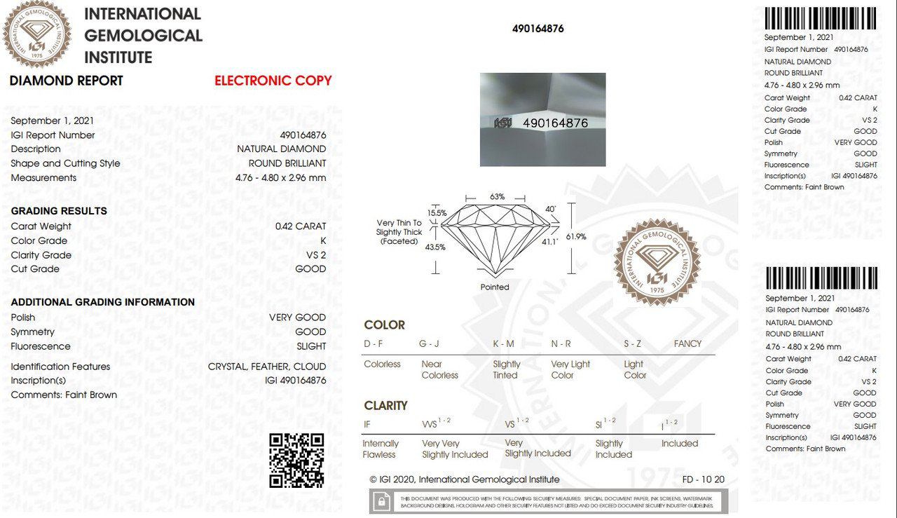 Серьги Deimantas 96286118 4,44гр 1,38ct. купить,NaN