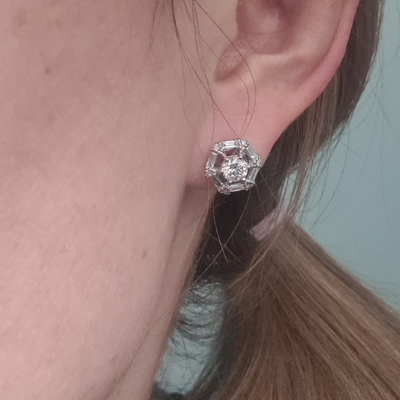 Серьги Deimantas 96286118 4,44гр 1,38ct. купить,NaN