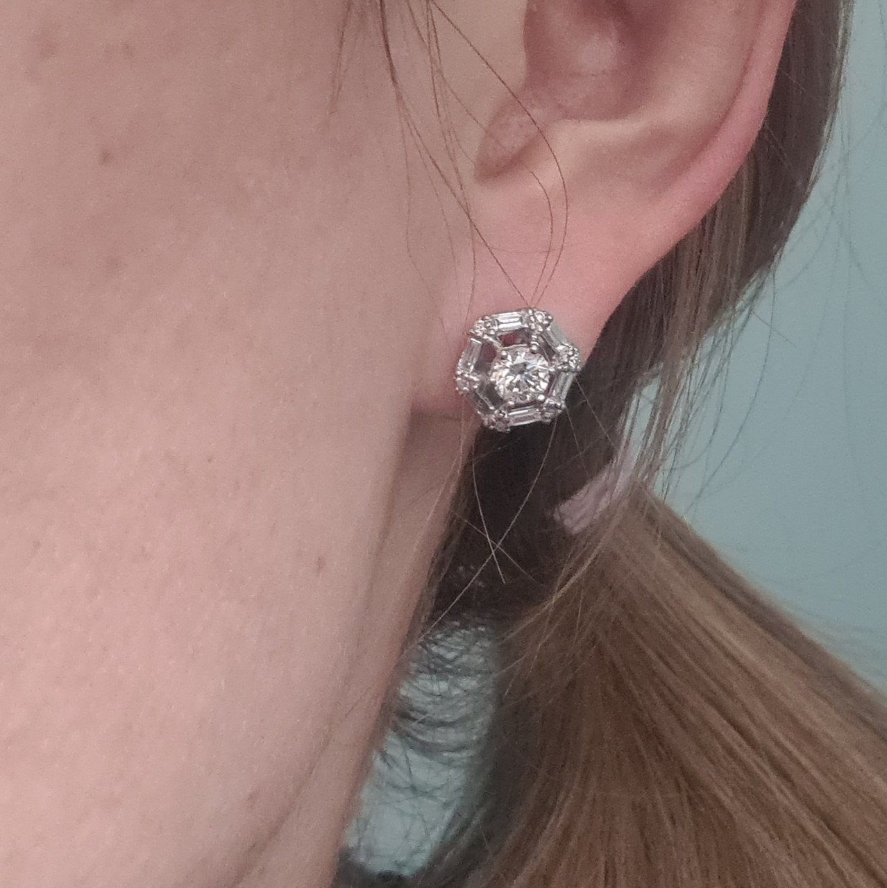 Серьги Deimantas 96286118 4,44гр 1,38ct. купить,NaN