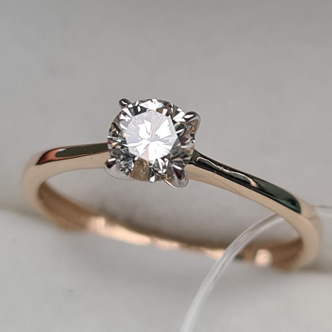 Кольцо Deimantas 94580338 17р 1,54гр 0,45ct. купить,NaN