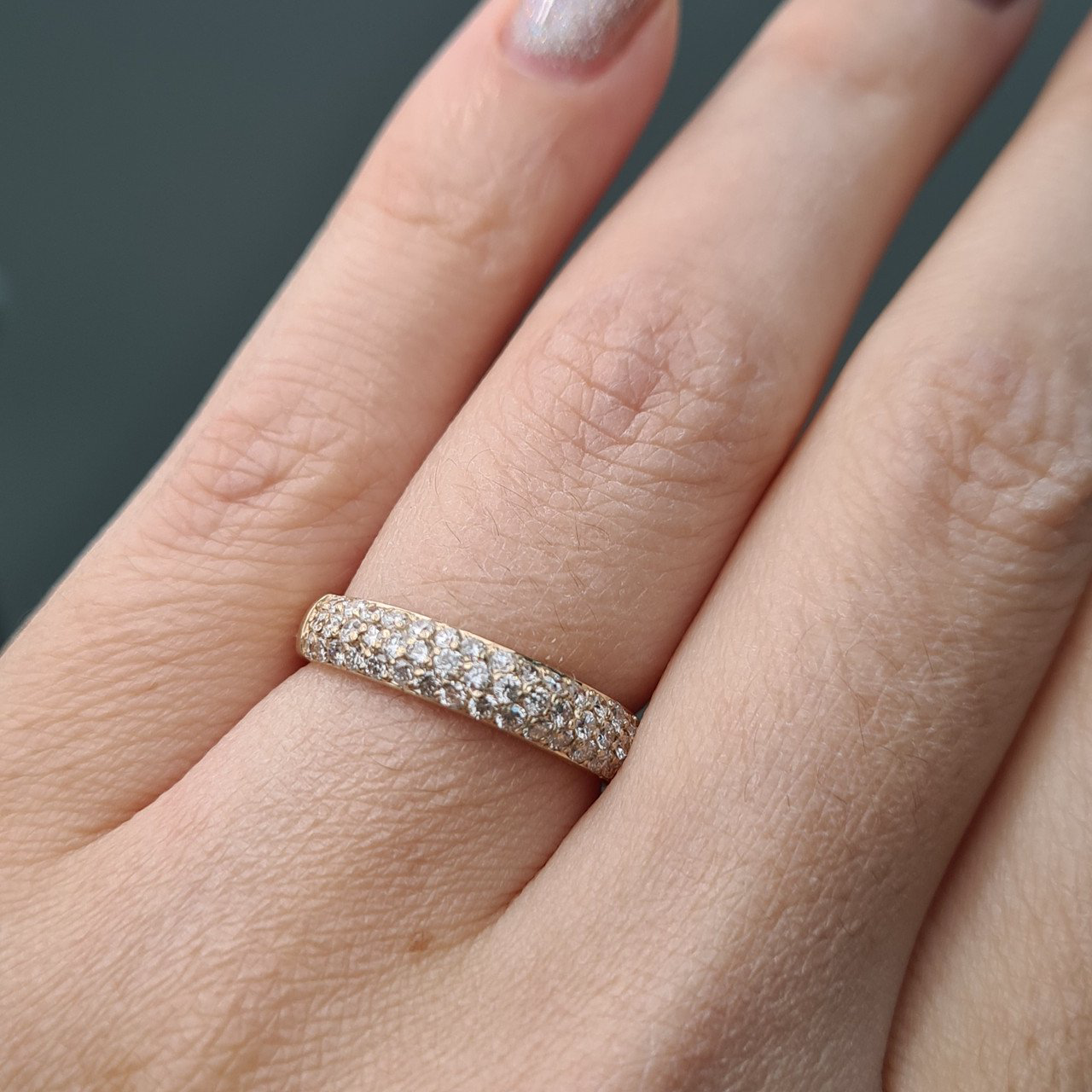 Кольцо Deimantas 94580308 17,5р 2,43гр 0,83ct. купить,NaN