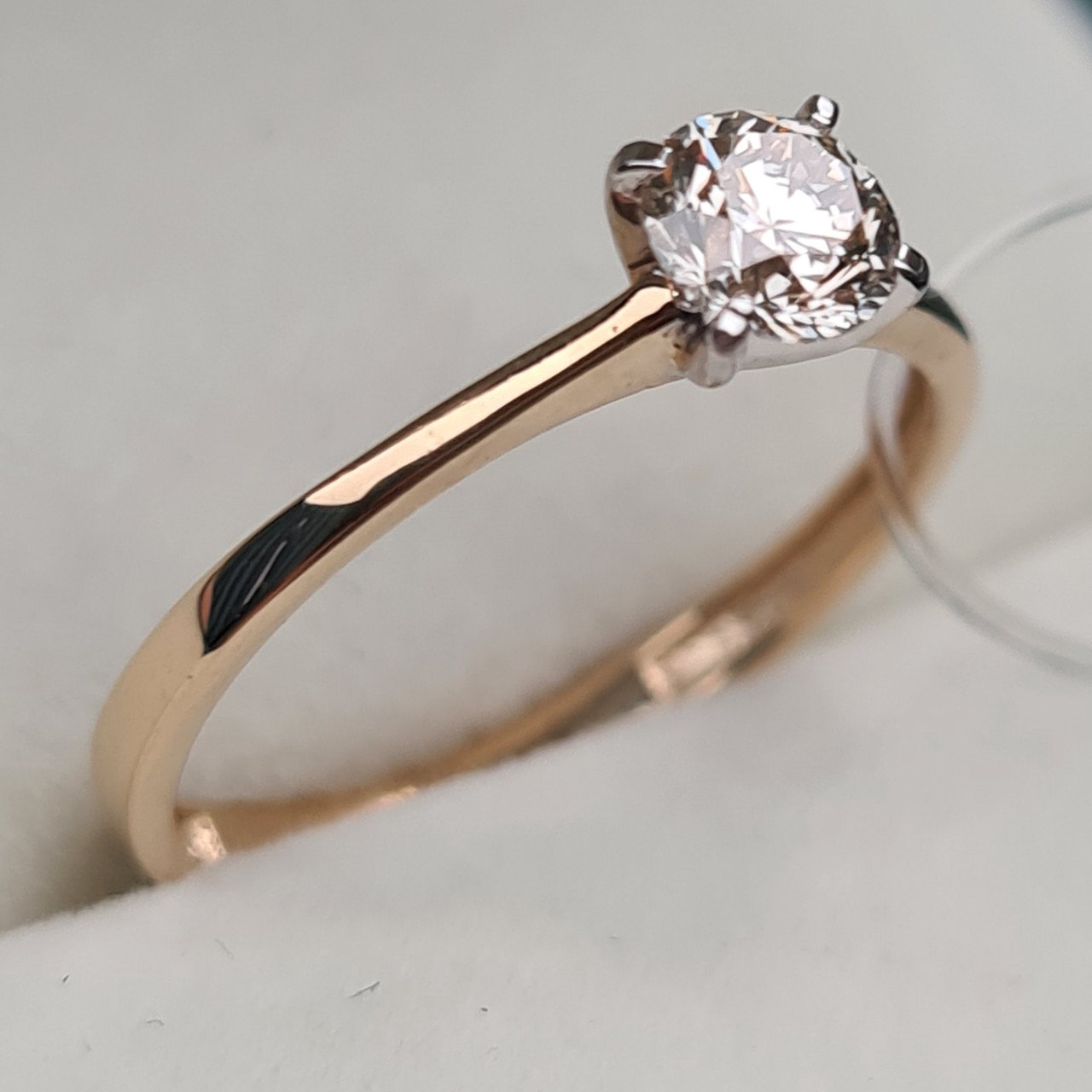 Кольцо Deimantas 94580380 17,5р 1,54гр 0,48ct. купить,NaN