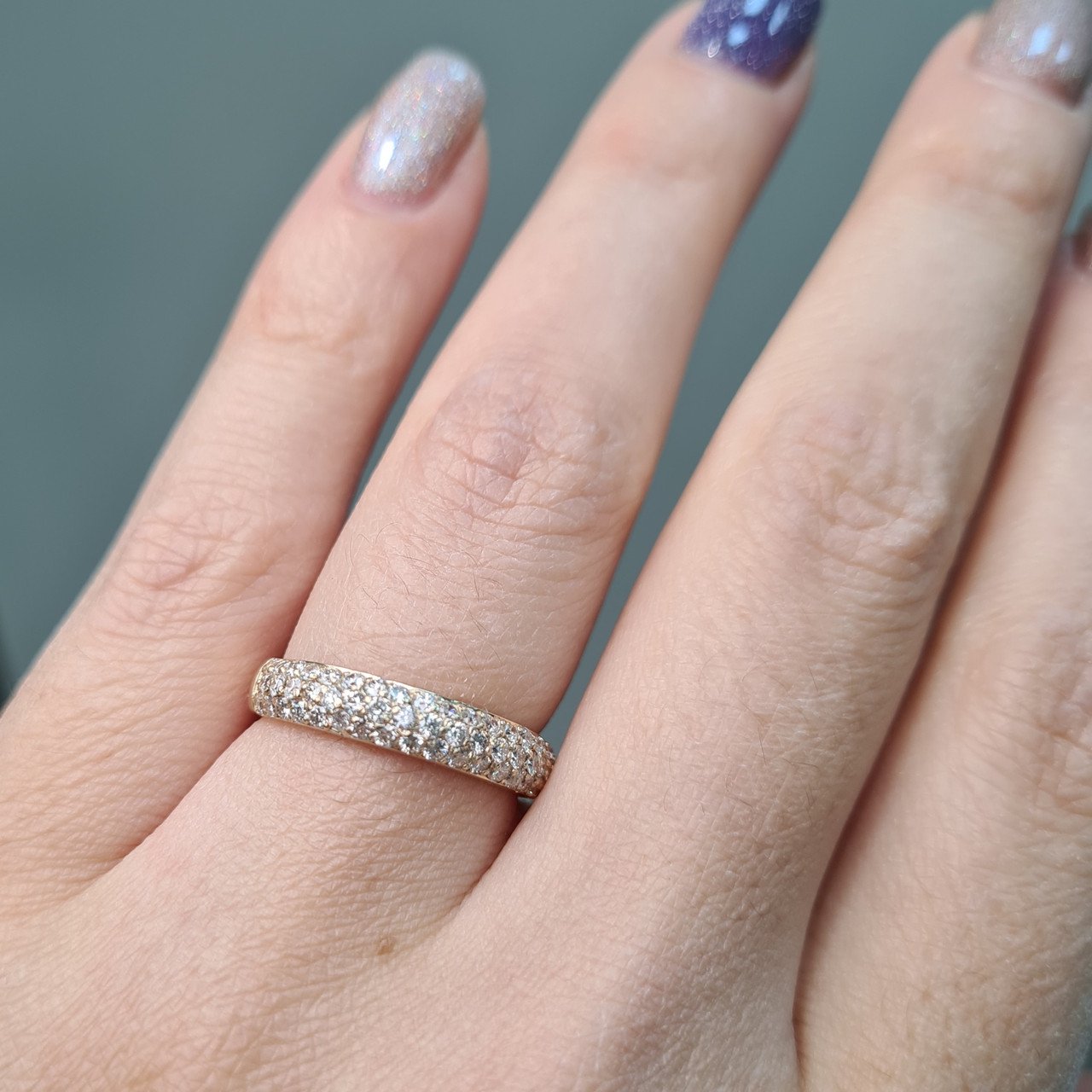 Кольцо Deimantas 94580308 17,5р 2,43гр 0,83ct. купить,NaN