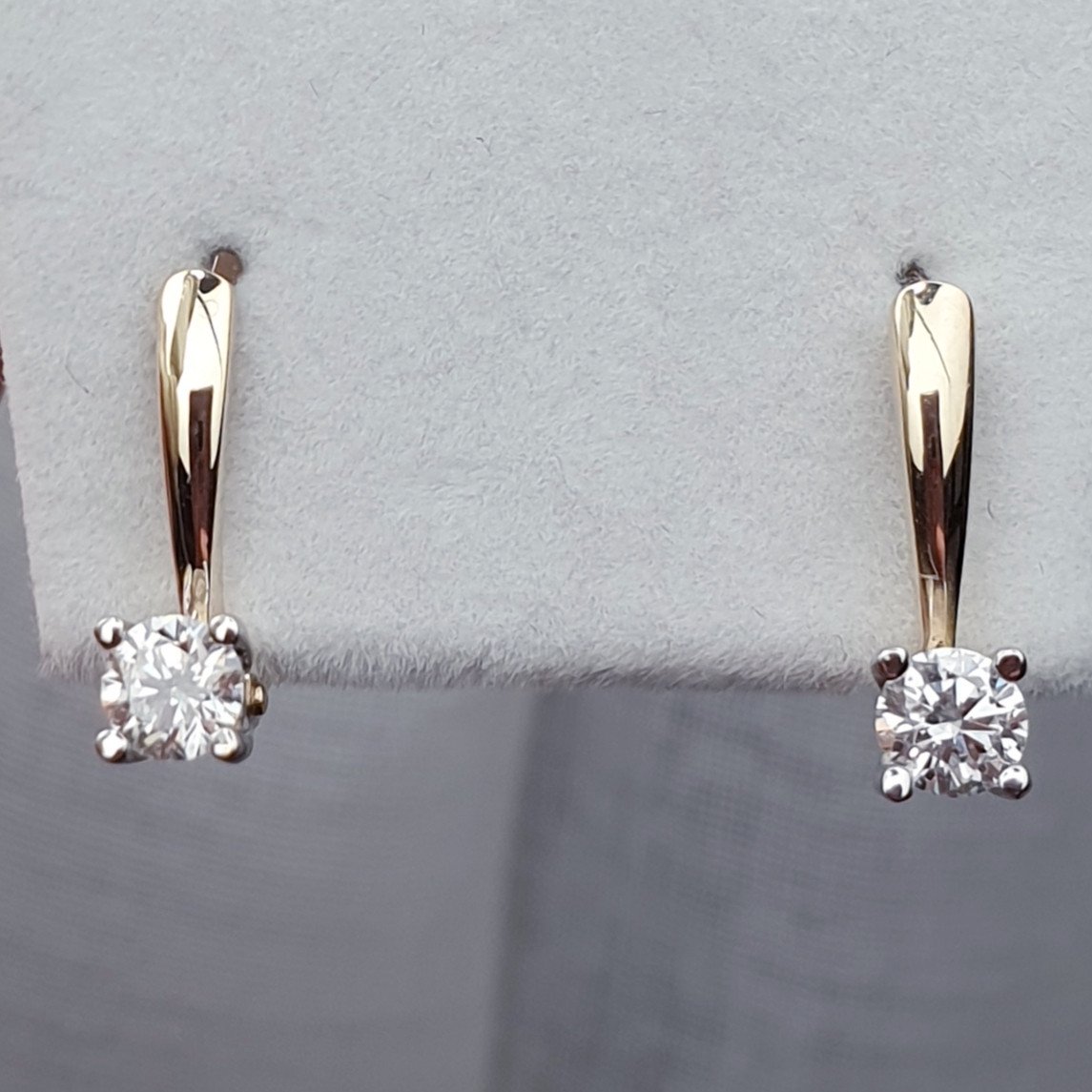 Серьги Deimantas 84556193 2,16гр 0,35ct. купить,NaN