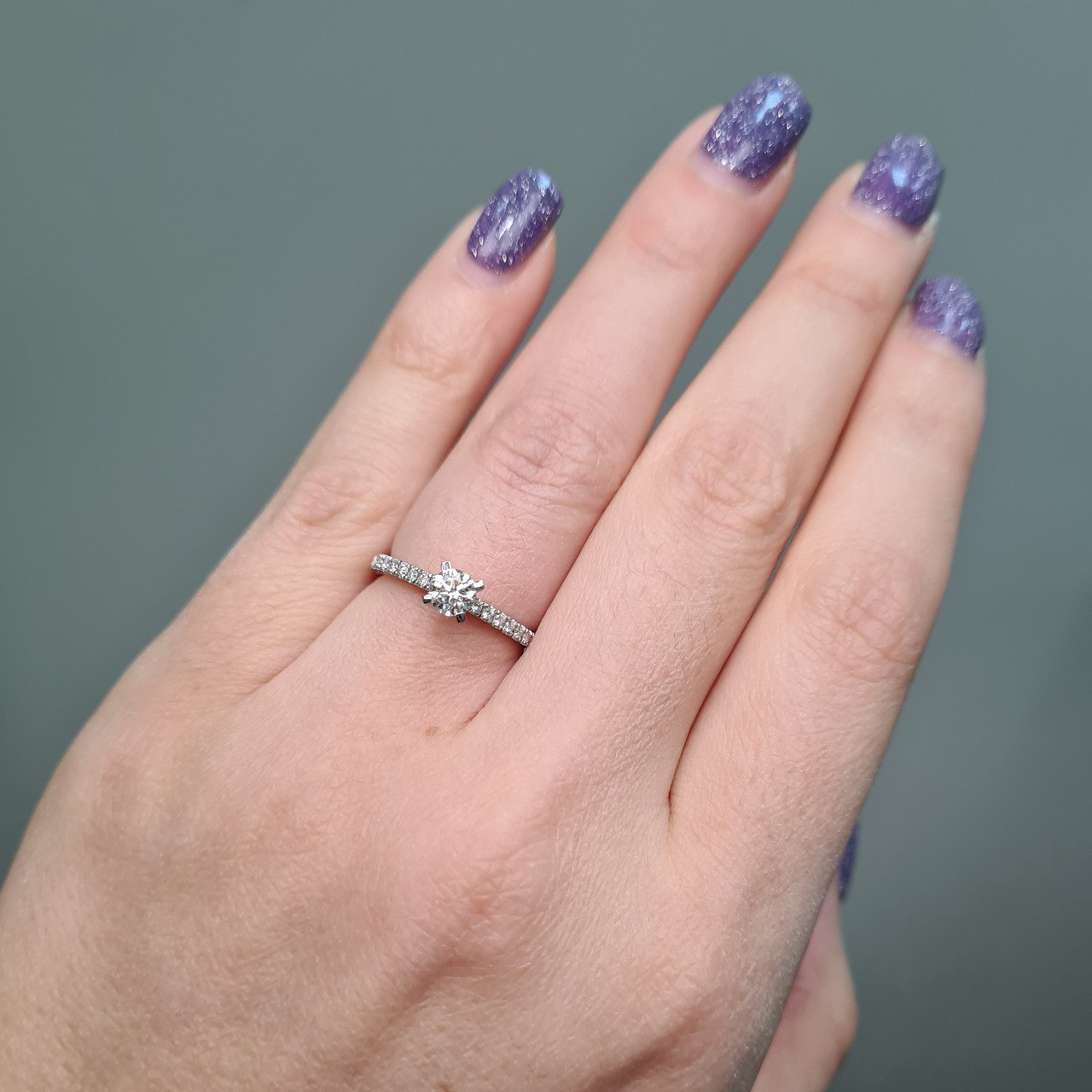 Кольцо Deimantas 96293186 16,5р 2,13гр 0,53ct. купить,NaN