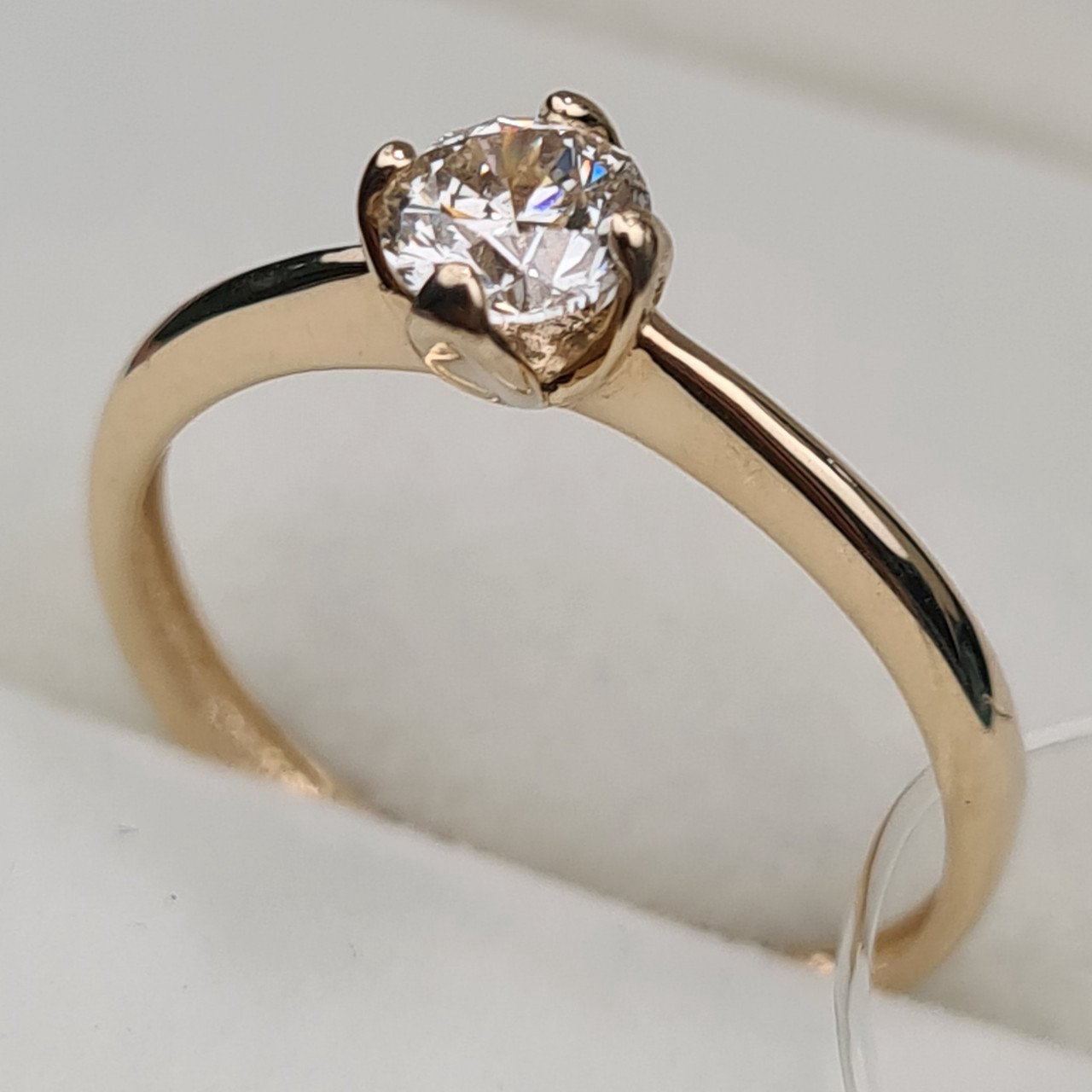 Кольцо Deimantas 94580404 17р 1,43гр 0,43ct. купить,NaN