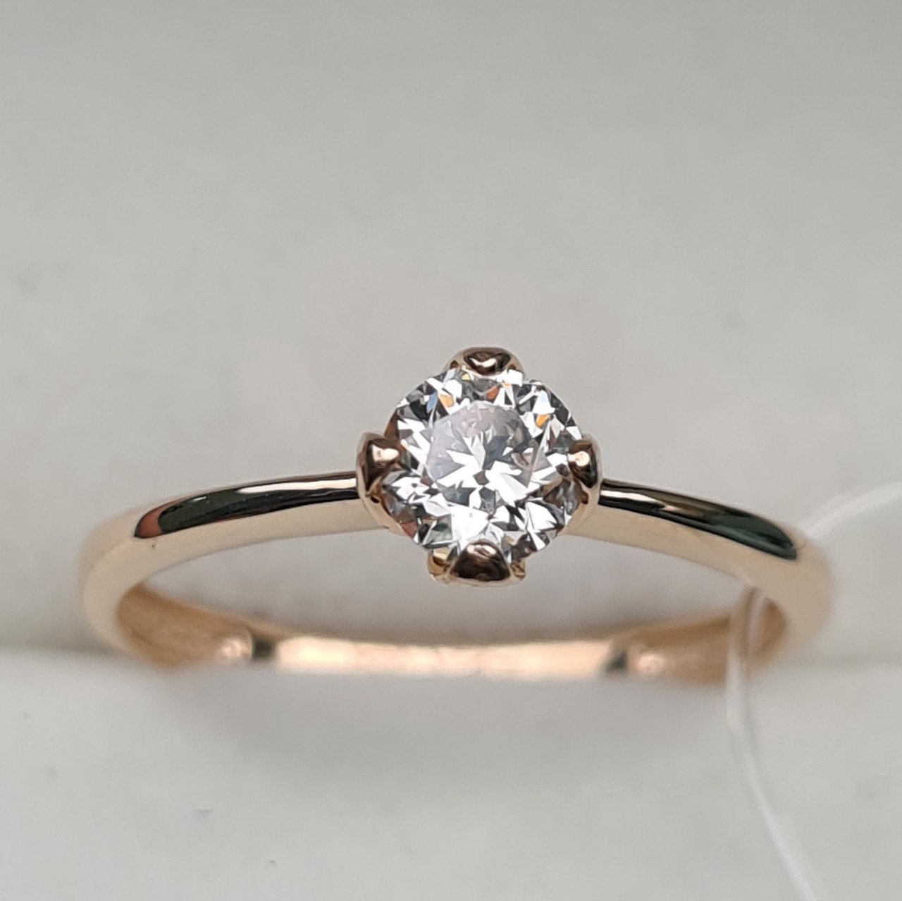 Кольцо Deimantas 94580404 17р 1,43гр 0,43ct. купить,NaN