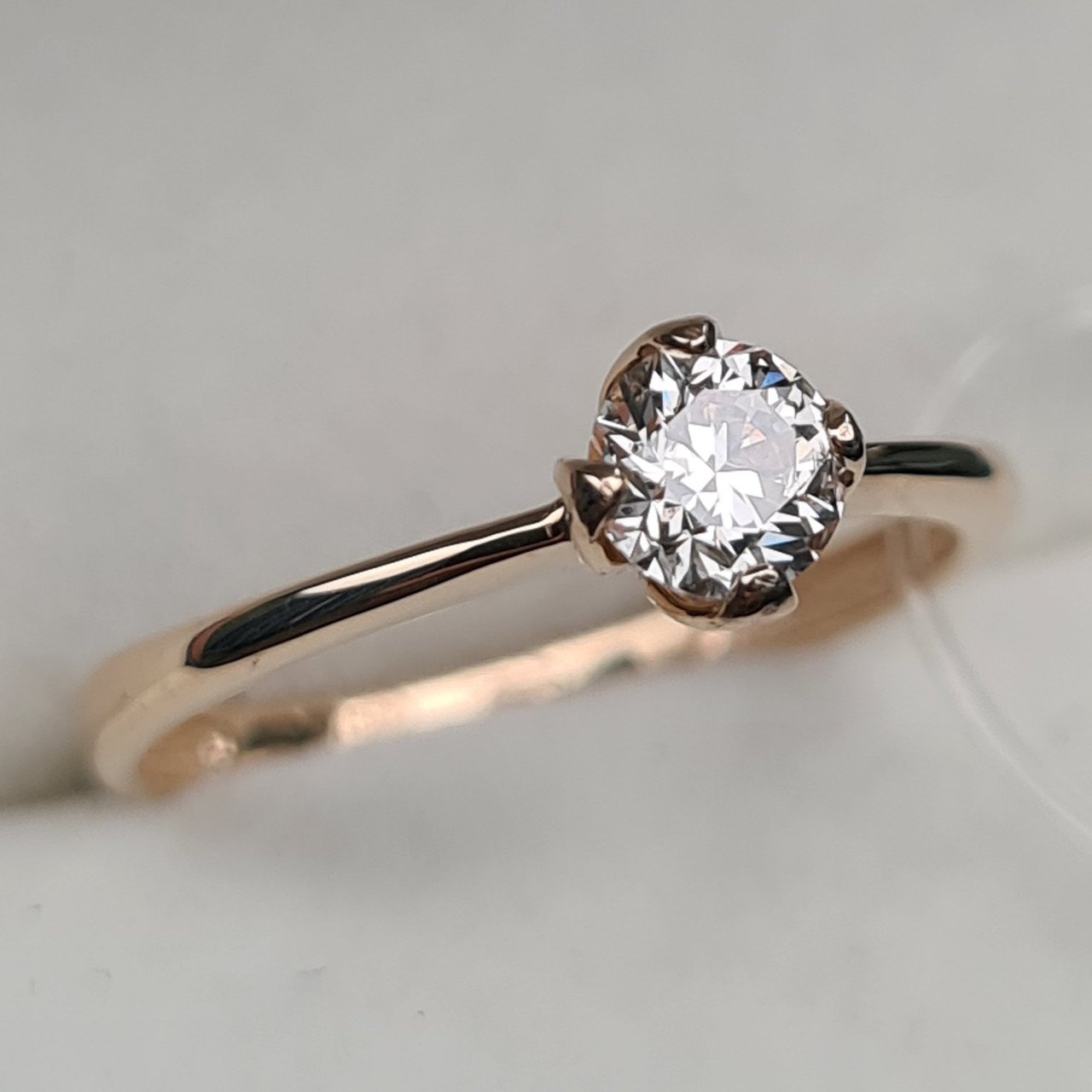 Кольцо Deimantas 94580404 17р 1,43гр 0,43ct. купить,NaN