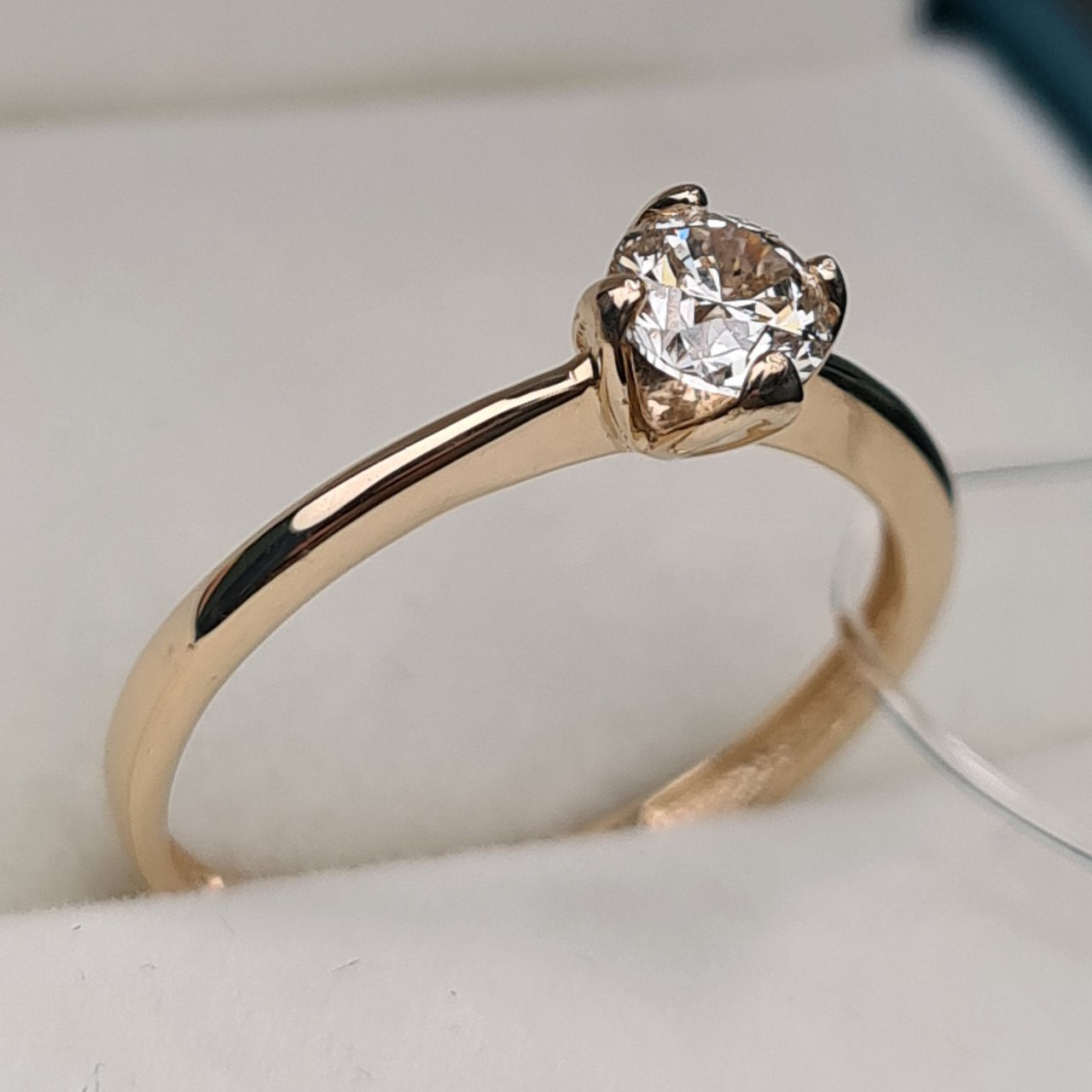 Кольцо Deimantas 94580404 17р 1,43гр 0,43ct. купить,NaN