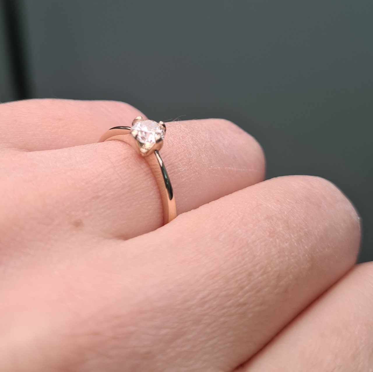 Кольцо Deimantas 94580404 17р 1,43гр 0,43ct. купить,NaN