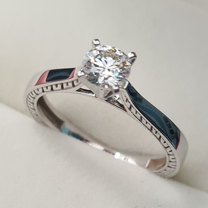 Кольцо Deimantas 84635792 16,51р 2,73гр 0,50ct. купить,NaN