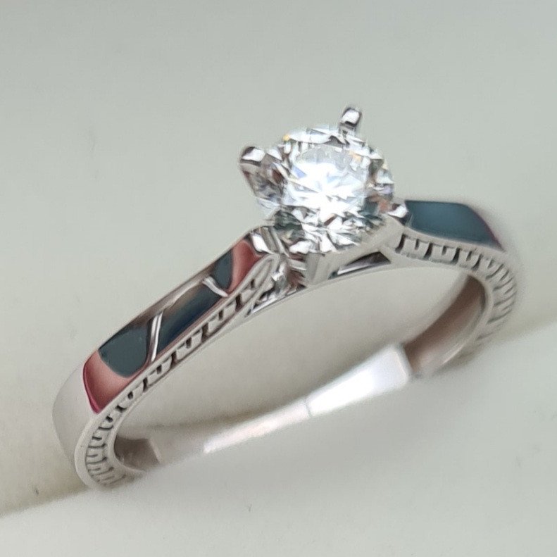 Кольцо Deimantas 84635792 16,51р 2,73гр 0,50ct. купить,NaN