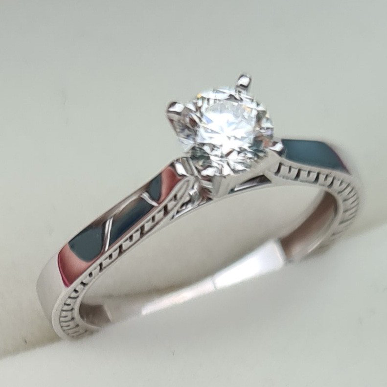 Кольцо Deimantas 84635792 16,51р 2,73гр 0,50ct. купить,NaN
