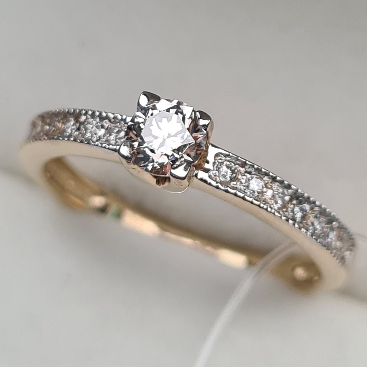 Кольцо Deimantas 94580424 18р 2,43гр 0,49ct. купить,NaN