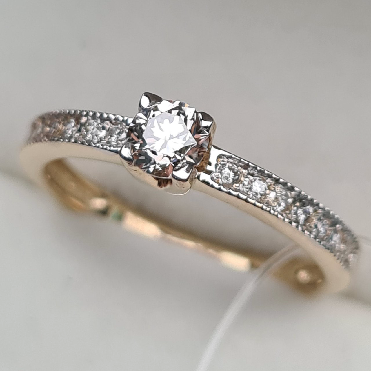 Кольцо Deimantas 94580424 18р 2,43гр 0,49ct. купить,NaN