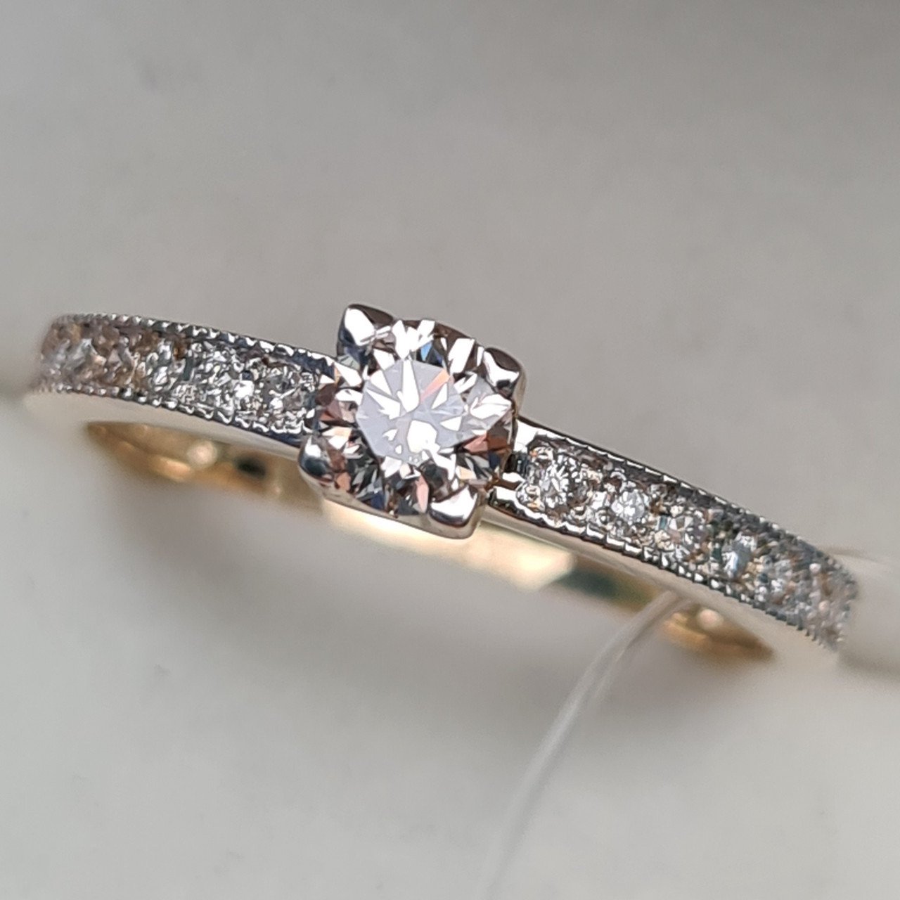 Кольцо Deimantas 94580424 18р 2,43гр 0,49ct. купить,NaN