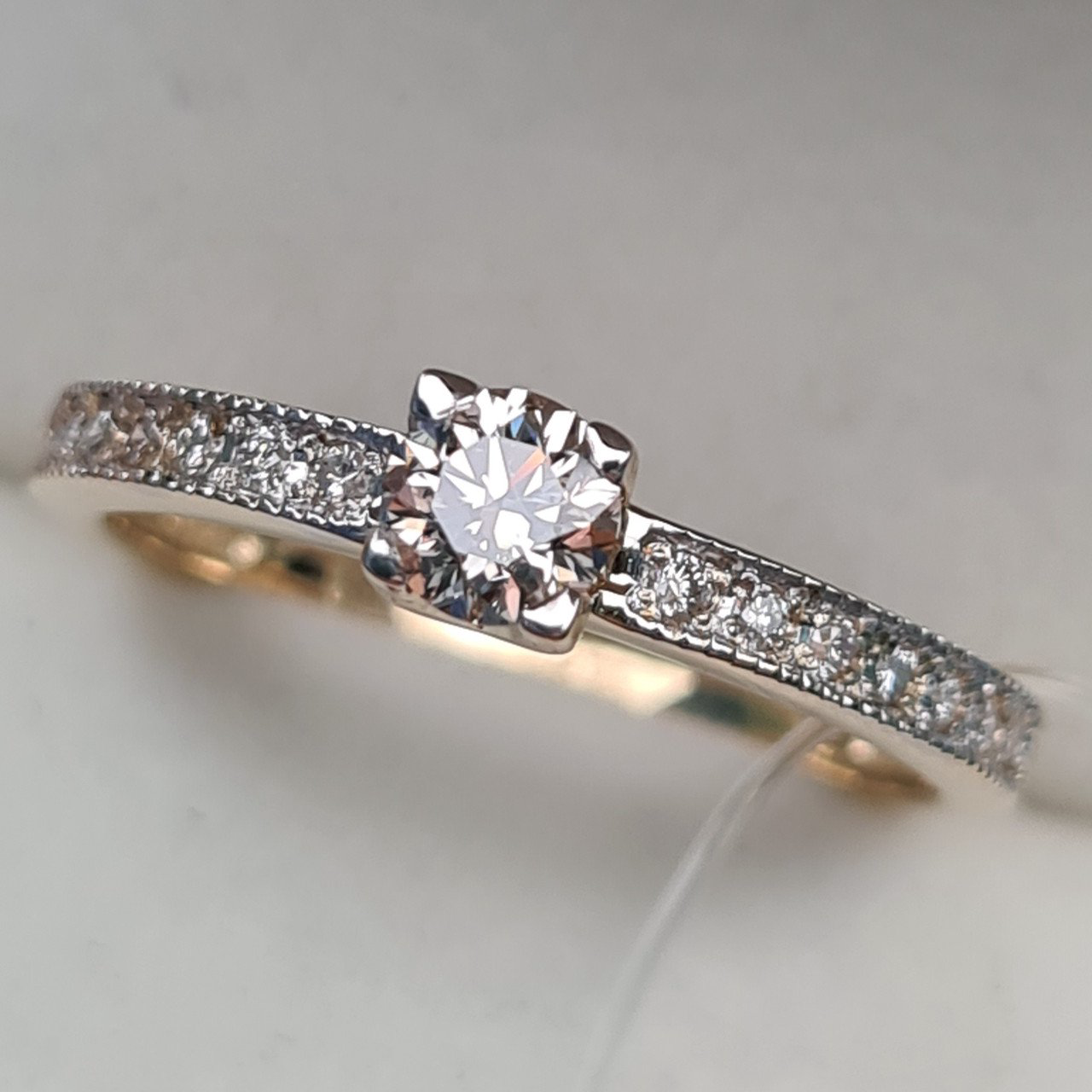 Кольцо Deimantas 94580424 18р 2,43гр 0,49ct. купить,NaN