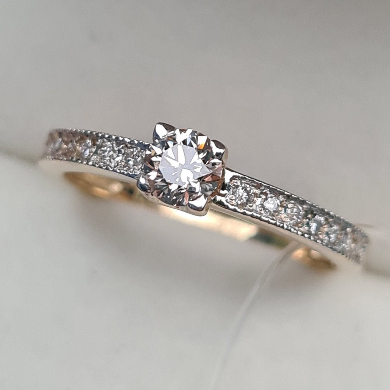 Кольцо Deimantas 94580424 18р 2,43гр 0,49ct. купить,NaN