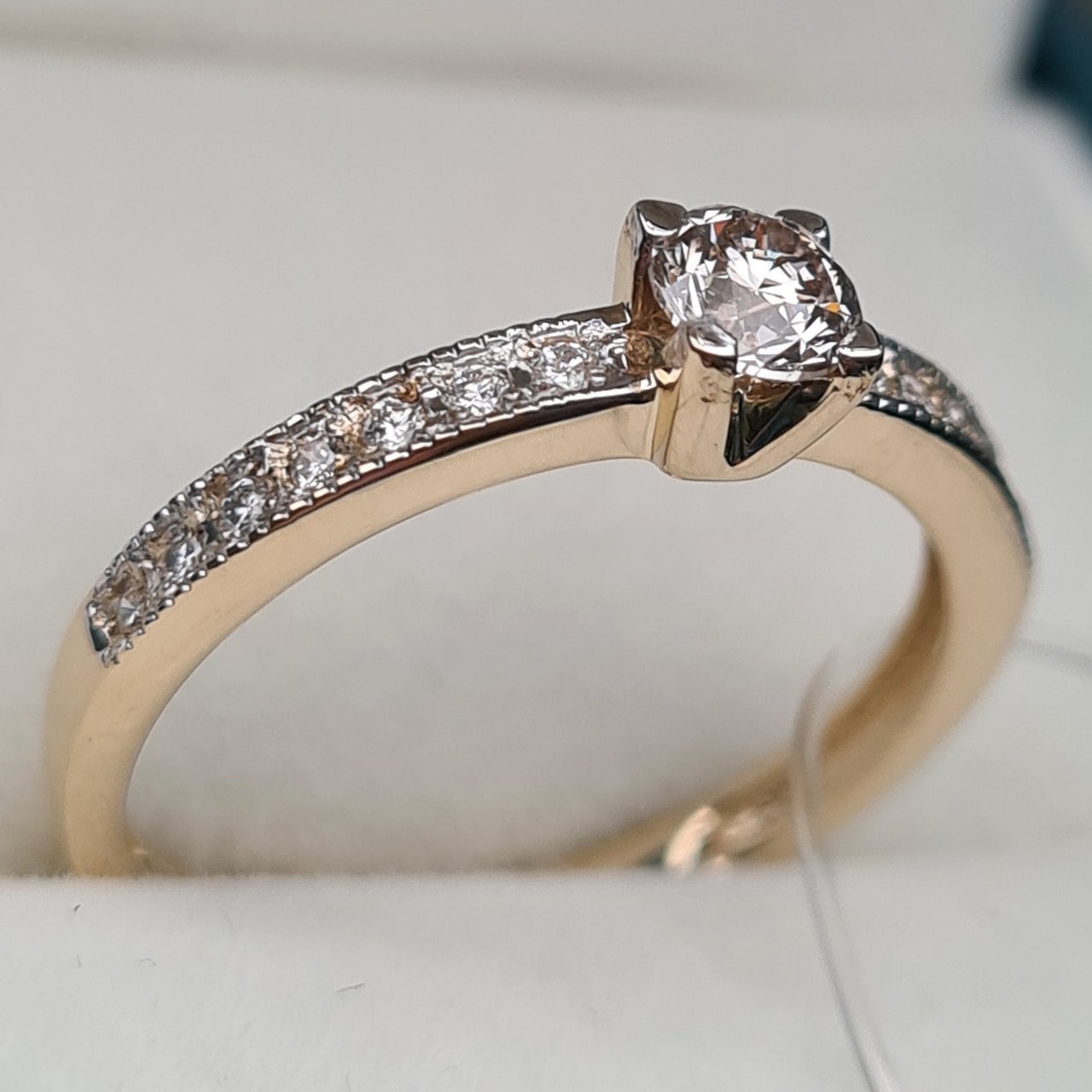 Кольцо Deimantas 94580424 18р 2,43гр 0,49ct. купить,NaN