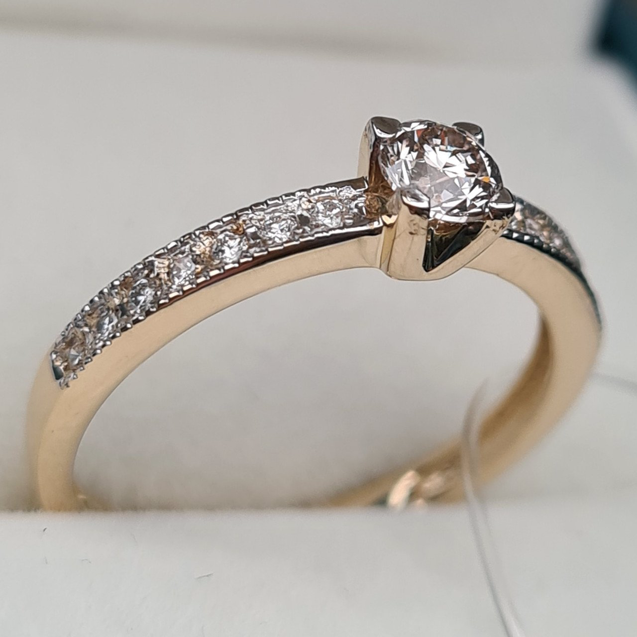 Кольцо Deimantas 94580424 18р 2,43гр 0,49ct. купить,NaN