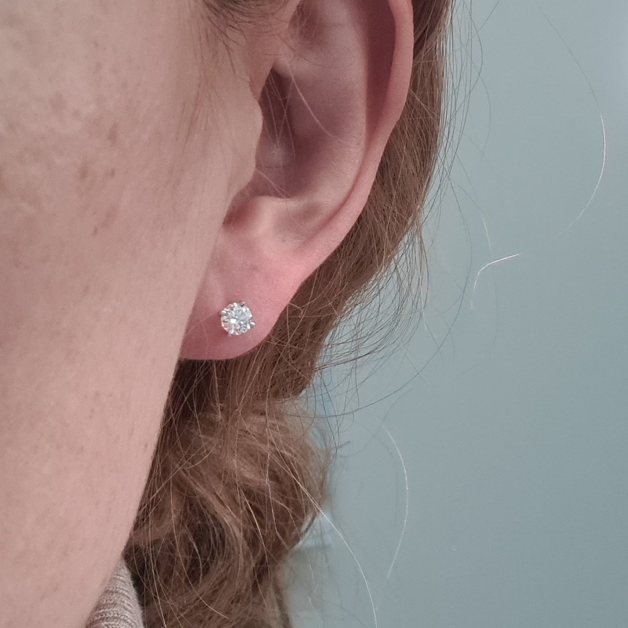 Серьги Deimantas 1,27гр 0,73ct. купить,NaN