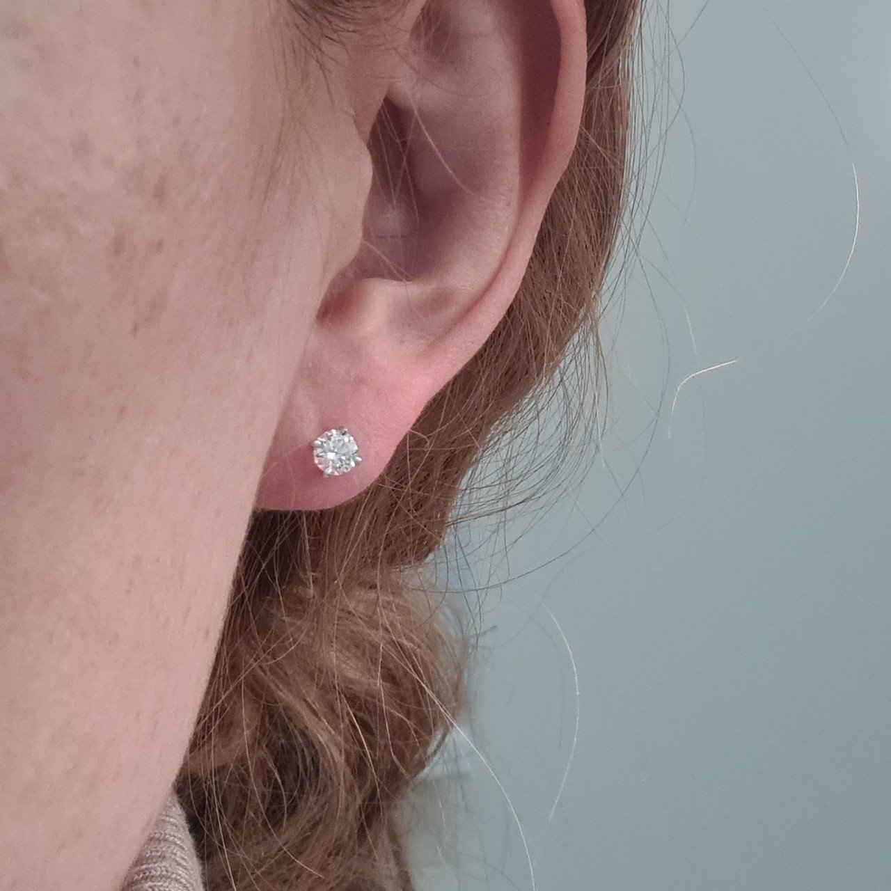 Серьги Deimantas 1,27гр 0,73ct. купить,NaN