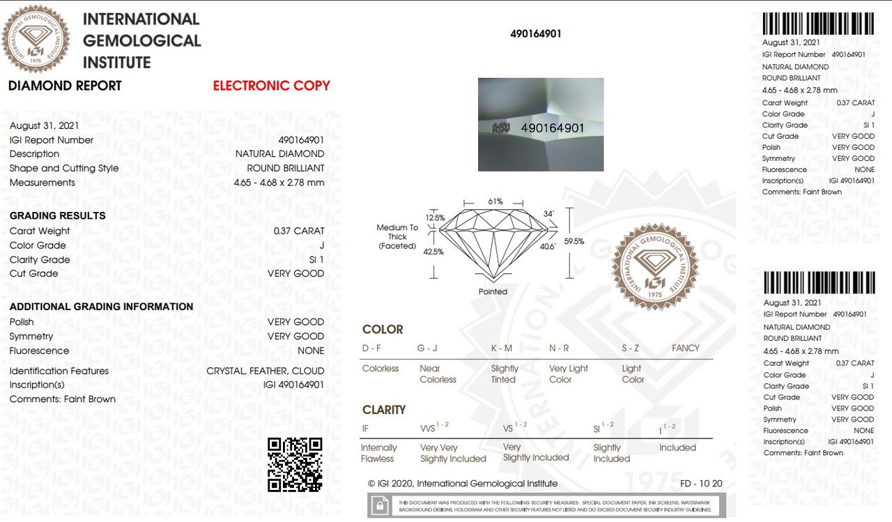 Серьги Deimantas 1,33гр 0,78ct. купить,NaN