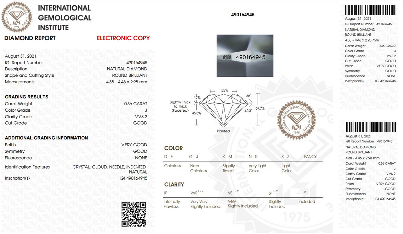 Кольцо Deimantas 96293207 16,5р 2,22гр 0,49ct. купить,NaN