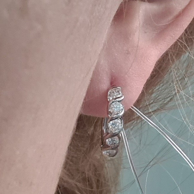 Серьги Deimantas 94580483 3,48гр 0,79ct. купить,NaN